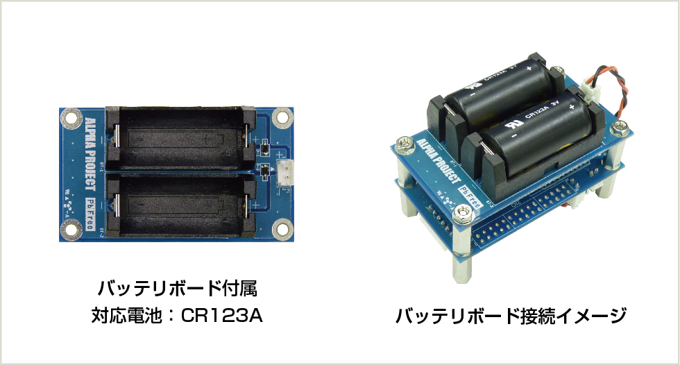 バッテリーボード接続イメージ