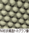Ni柱状構造トポグラフ像
